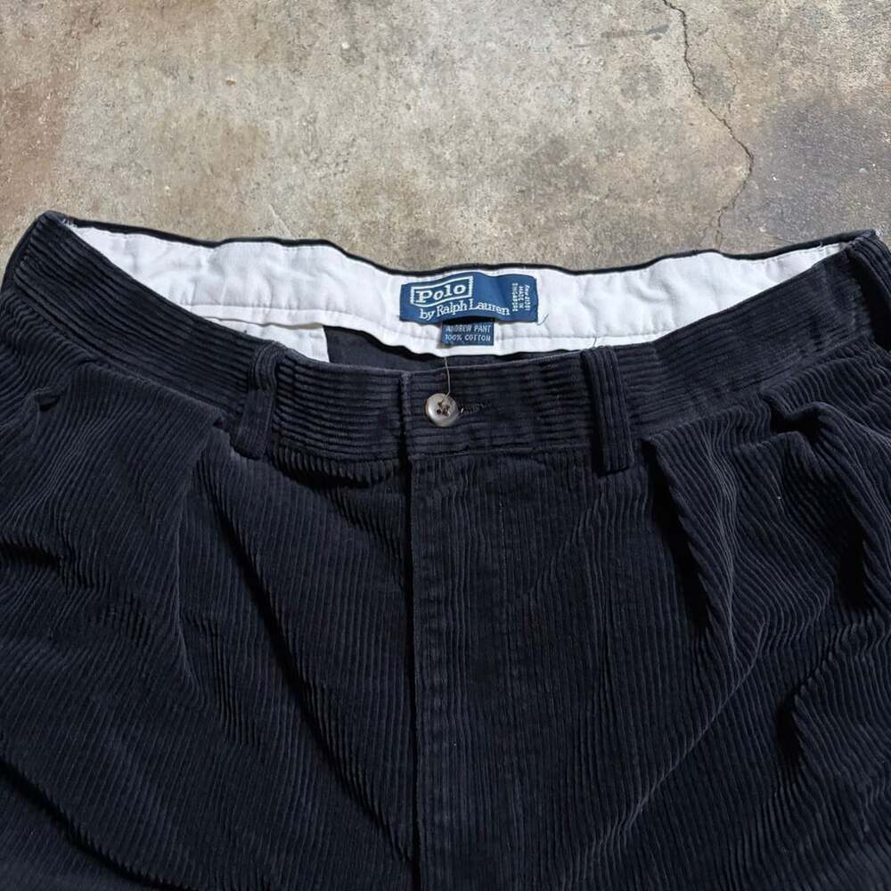 Polo Ralph Lauren Andrew Pant Black Corduroy Pants